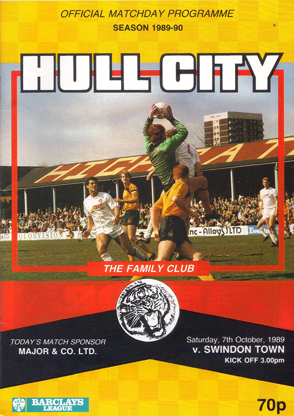 <b>Saturday, October 7, 1989</b><br />vs. Hull City (Away)